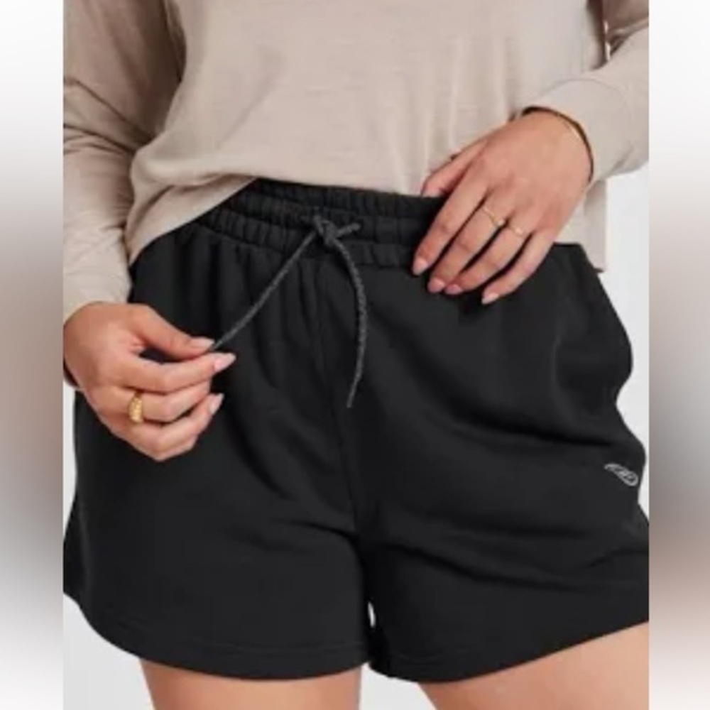 Allbirds R&R Sweat Shorts | Size S | Natural Black | Organic Cotton Blend